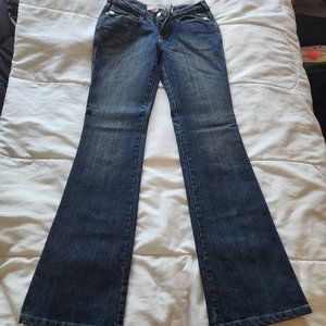 Denim Boot Cut Pants